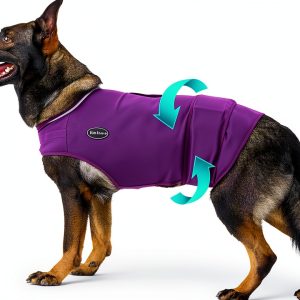 Dog Anxiety Vest Meifsou Calming Shirt Soft Breathable-0