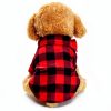 Tongcloud Plaid Dog Shirt Polyester Cotton Pet Apparel-5