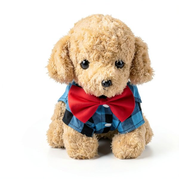 Tongcloud Plaid Dog Shirt Polyester Cotton Pet Apparel-3