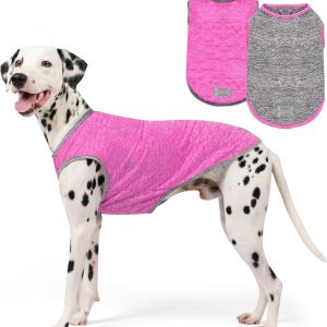 KYEESE Dog Shirts Breathable Sun Protection Reflective-0