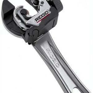 RIDGID 2-In-1 Auto Feed Tube Cutter Silver Black-0