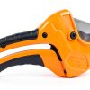 Klein Tools 1-1/4-Inch Ratcheting PVC Pipe Cutter with Die Cast-10