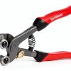 Goldblatt Glass Tile Nippers Set 2‑Piece Red Ergonomic 8in Carbon-1