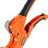 Klein Tools 1-1/4-Inch Ratcheting PVC Pipe Cutter with Die Cast-8