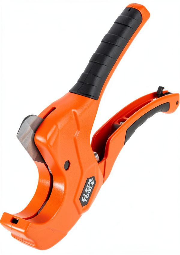 Klein Tools 1-1/4-Inch Ratcheting PVC Pipe Cutter with Die Cast-8