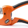 Klein Tools 1-1/4-Inch Ratcheting PVC Pipe Cutter with Die Cast-0