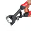 Goldblatt Glass Tile Nippers Set 2‑Piece Red Ergonomic 8in Carbon-4