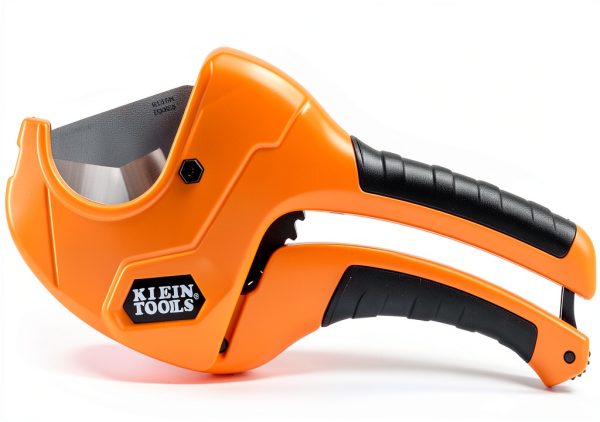 Klein Tools 1-1/4-Inch Ratcheting PVC Pipe Cutter with Die Cast-9